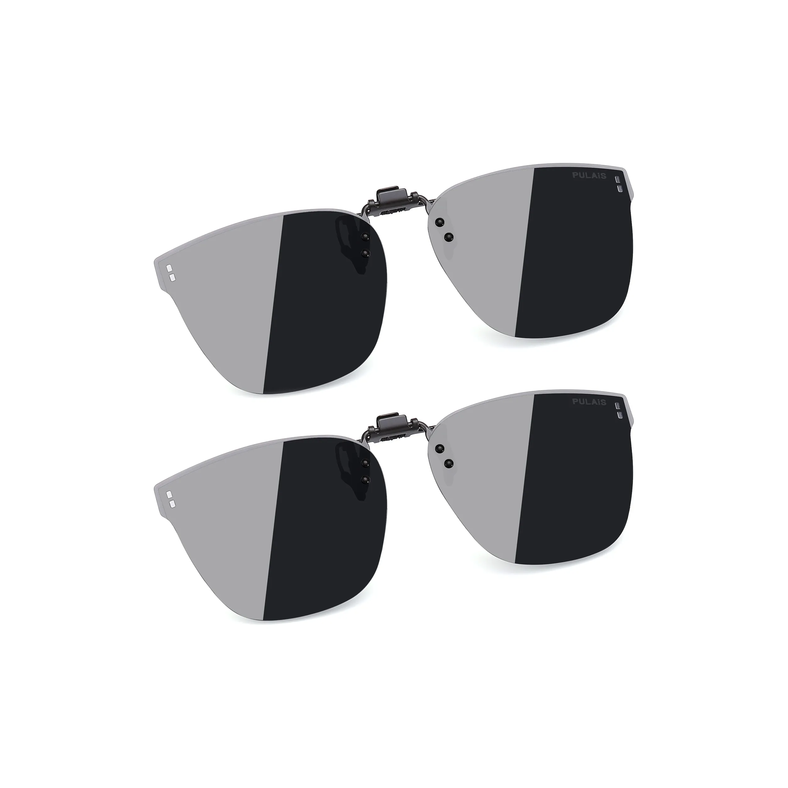 PULAIS Кошачий глаз Солнцезащитные очки Унисекс Черный