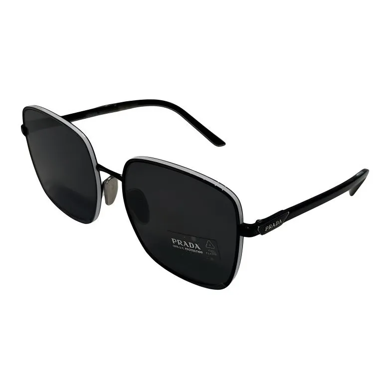 PRADA Square Sunglasses Unisex Black