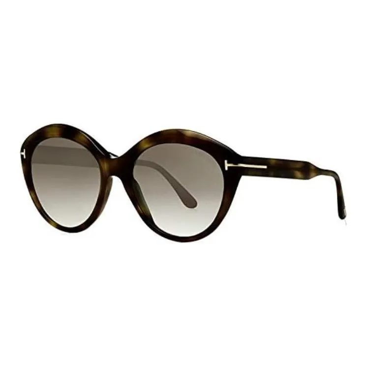 TOM FORD Plastic Chip Cat Eye Sunglasses Women's Tortoiseshell