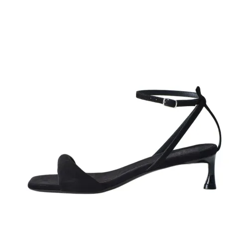 TIBI one Ремень Сандалии Черные Женские