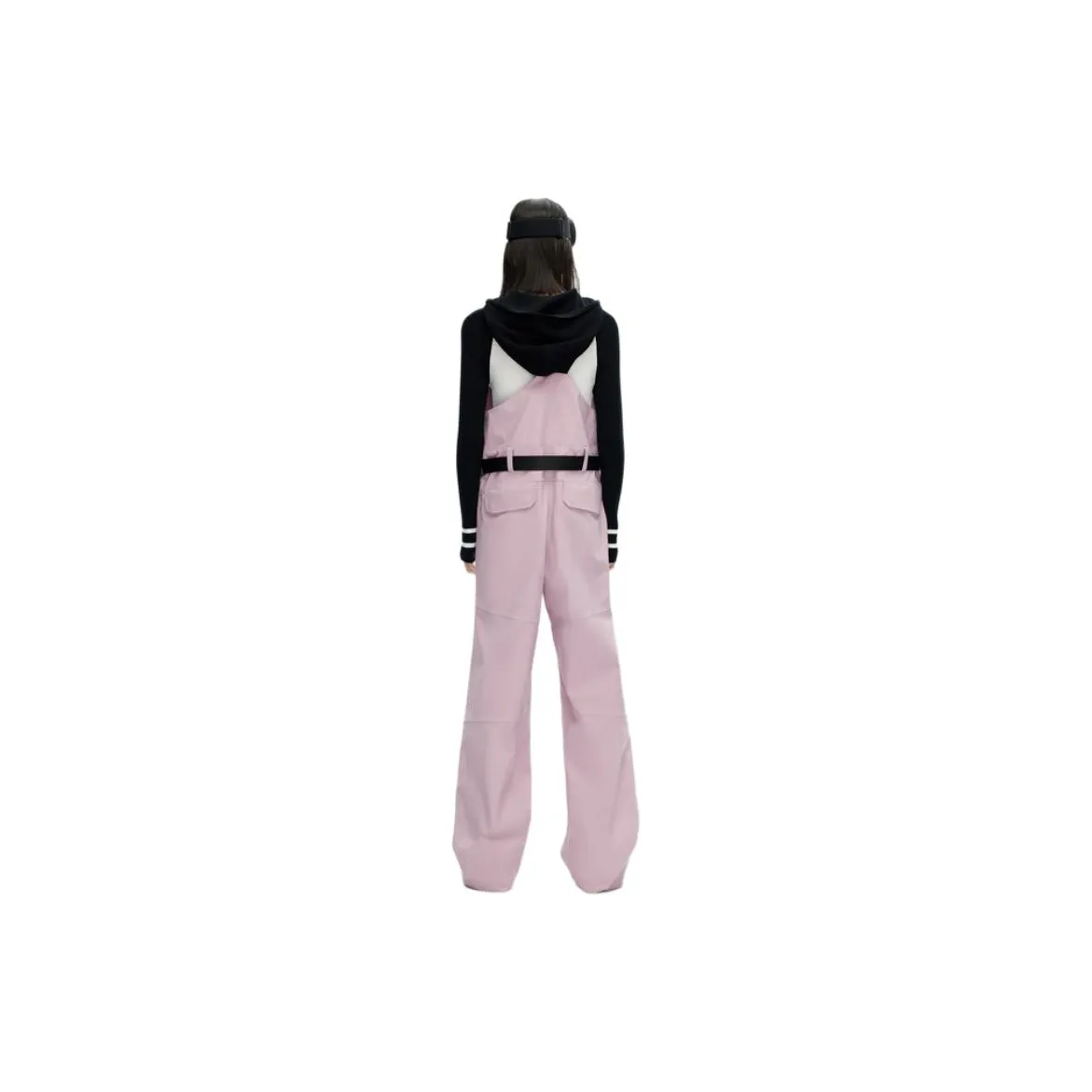 MOCO Jumpsuit Women's Gray Pink