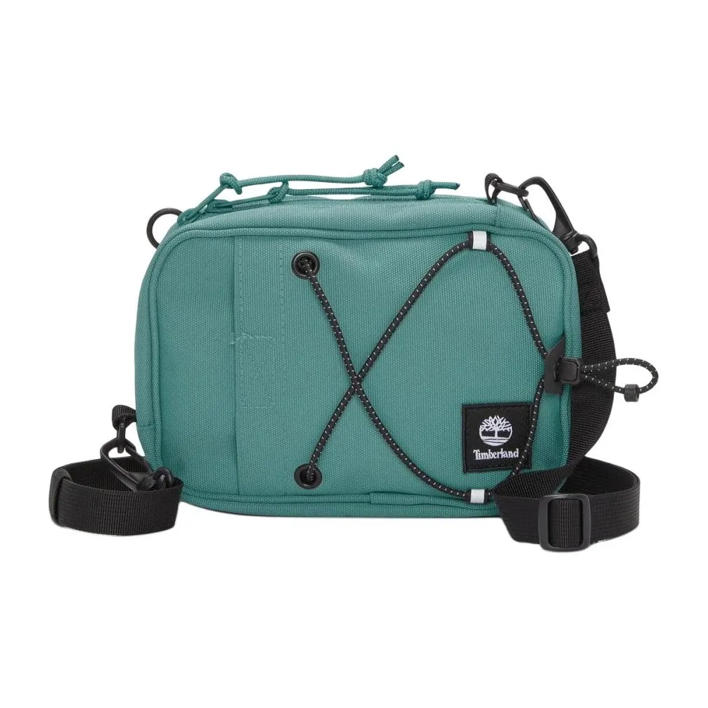 Timberland 900D Recycled Polyester Shoulder Bag Crossbody Bag Regular Men's Dark Blue Green