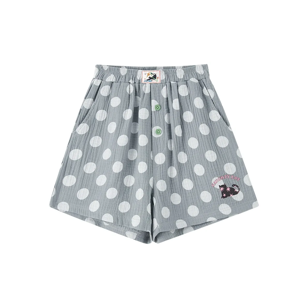 YSO Cool Cat Series Pajama Pants Women's Smoke Gray
