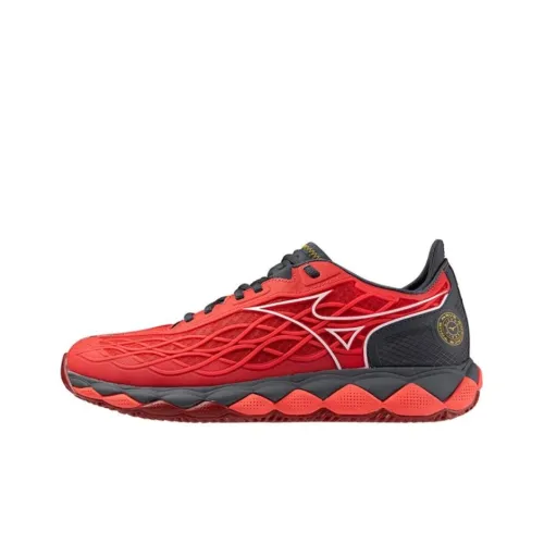 Кроссовки для тенниса Mizuno Wave Enforce Low Топ Мужские Красные