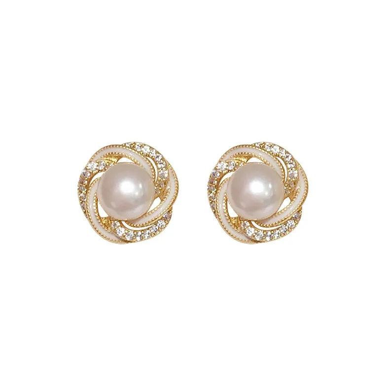 SENDME S925 Серебряные Серьги-гвоздики из стерлингового серебра Женские