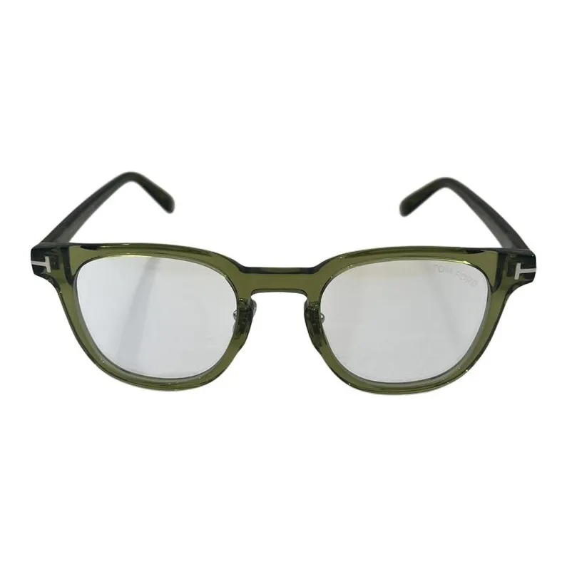 TOM FORD Oval Eyeglass Frames Unisex Green