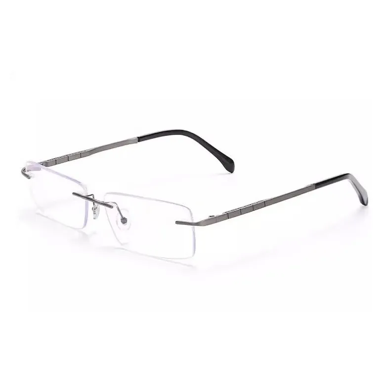 CHUANGGUO Чистый титан Прямоугольные Оправы для очков Мужские