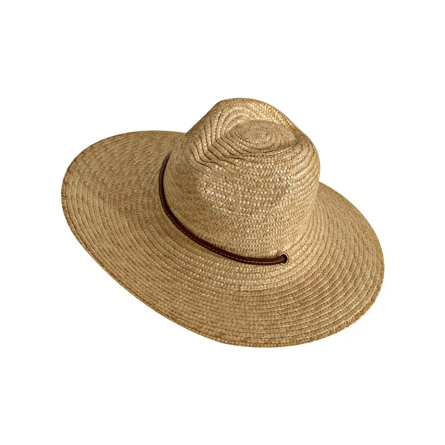 MUSTKOO Соломенная плетеная шляпа с защитой от солнца унисекс