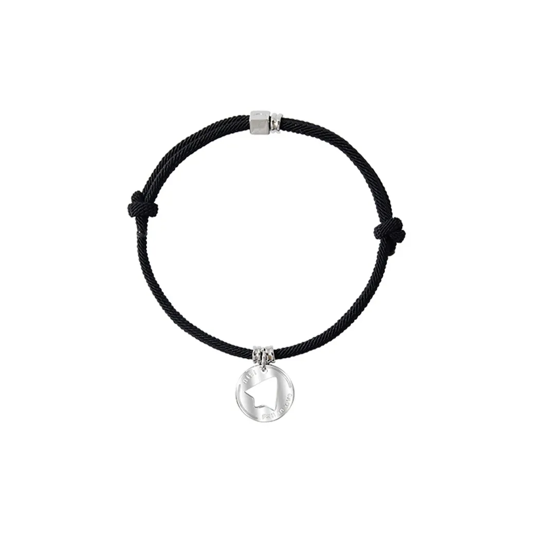 WHY PLAY Браслеты из латуни с покрытием из серебра 925 пробы унисекс