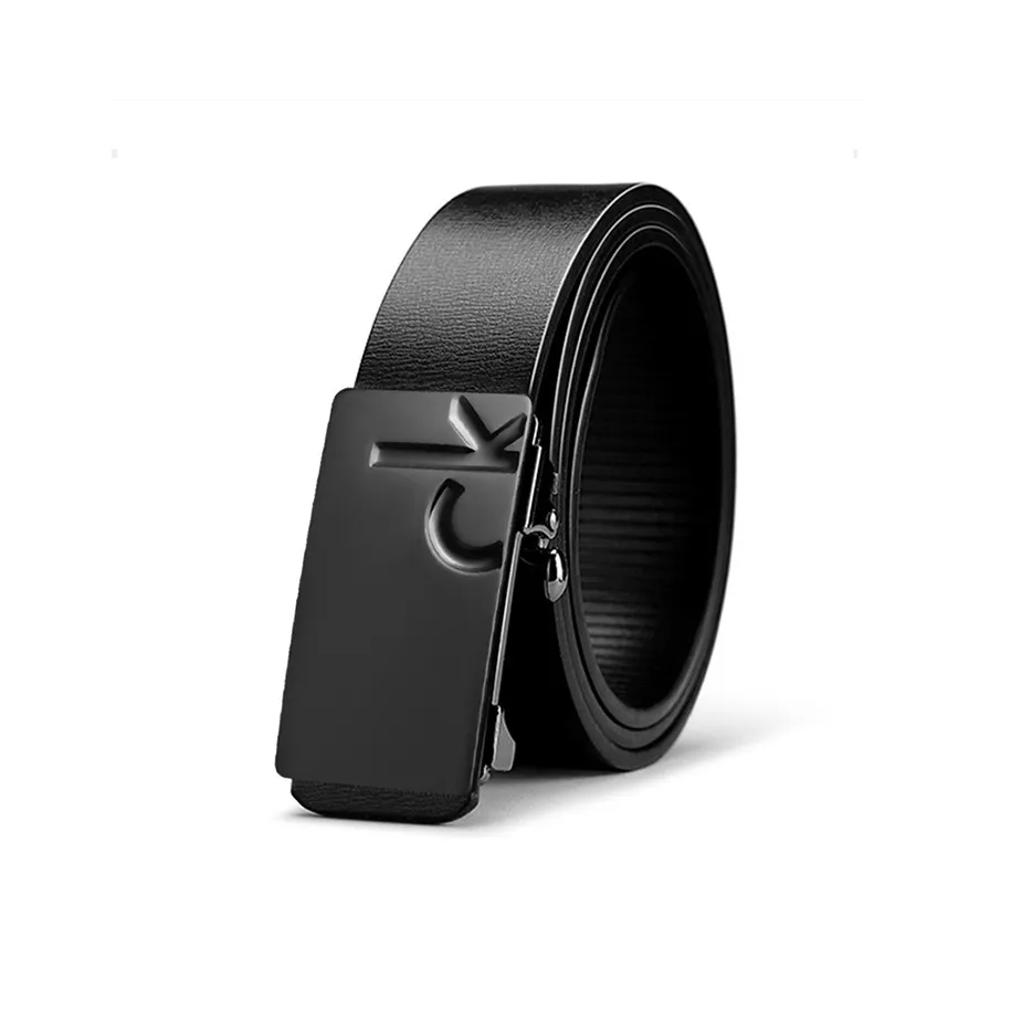 ASTAR HADES Business Casual, Automatic Buckle, Dress Suit Trouser Belt Cow Leather Belts Men's 3.5cm