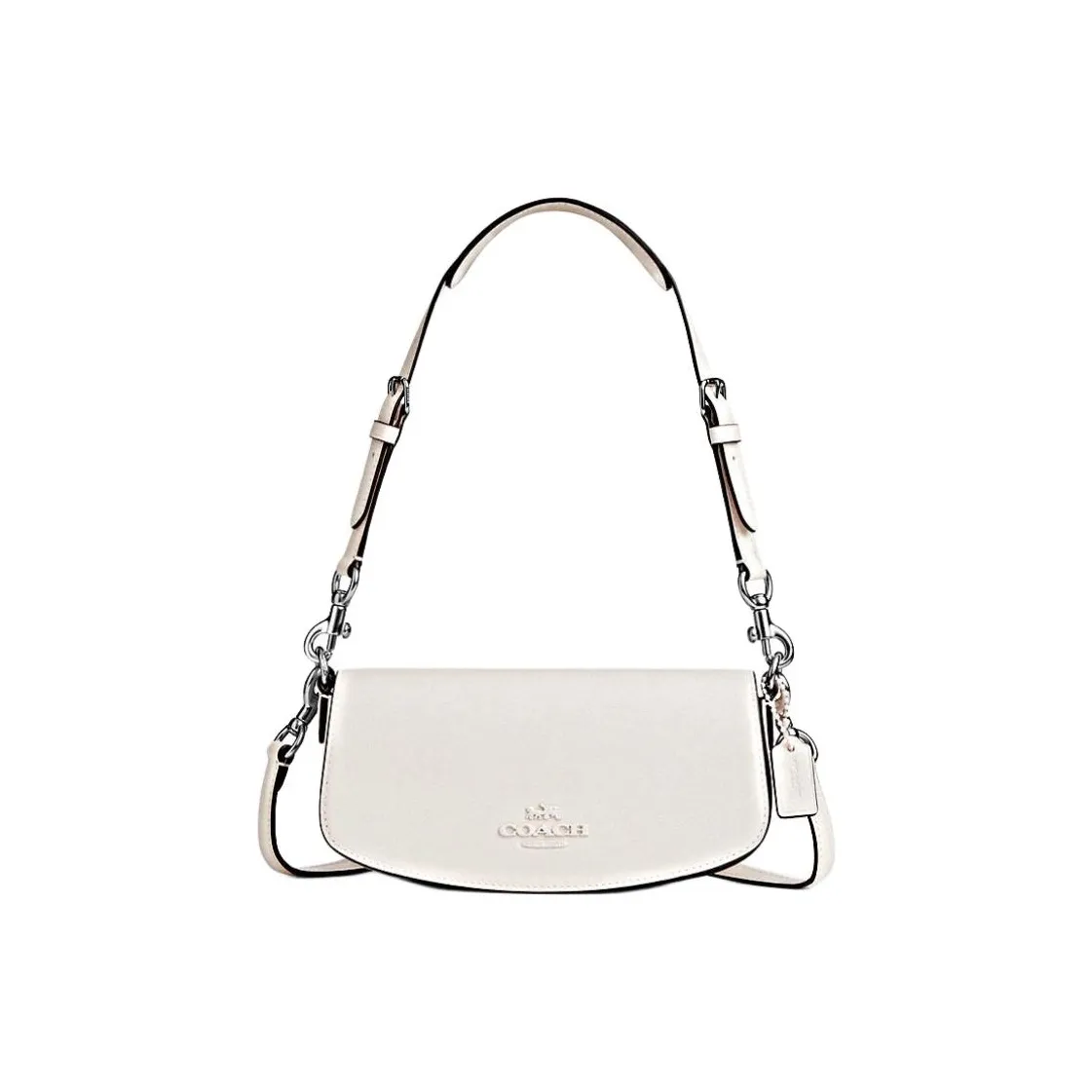 COACH Кожа Сумка через плечо Сумка Маленькая Женская Белая