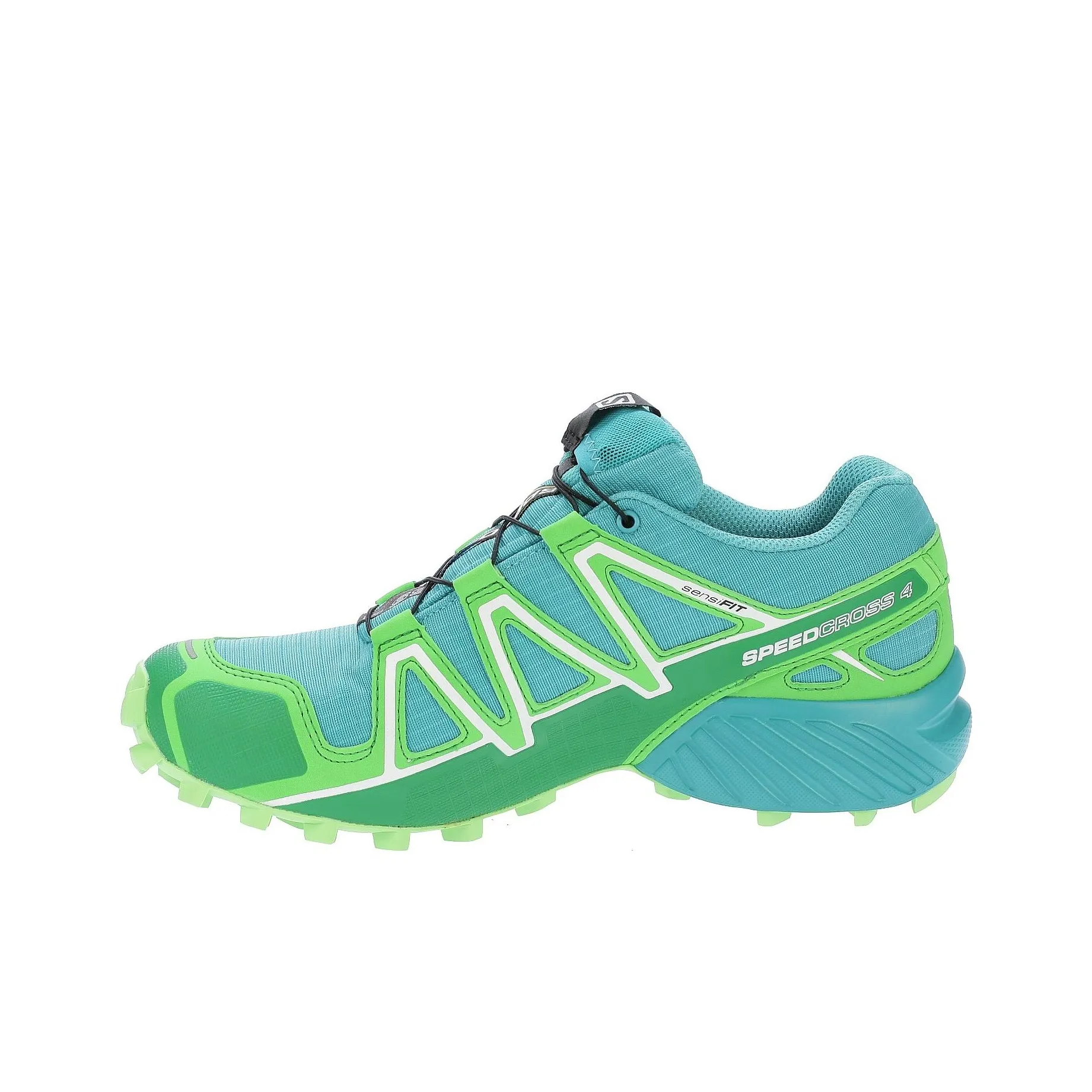 SALOMON Speedcross 4 Anti Slip Wear Resistant Low Top Running Shoes Women's Green