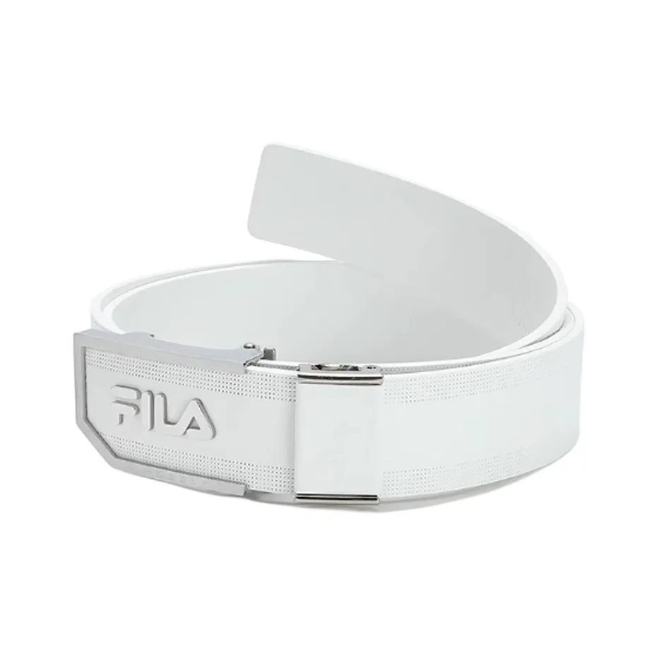 FILA Ремни из коровьей кожи Мужские Белые Ширина 3,4CM