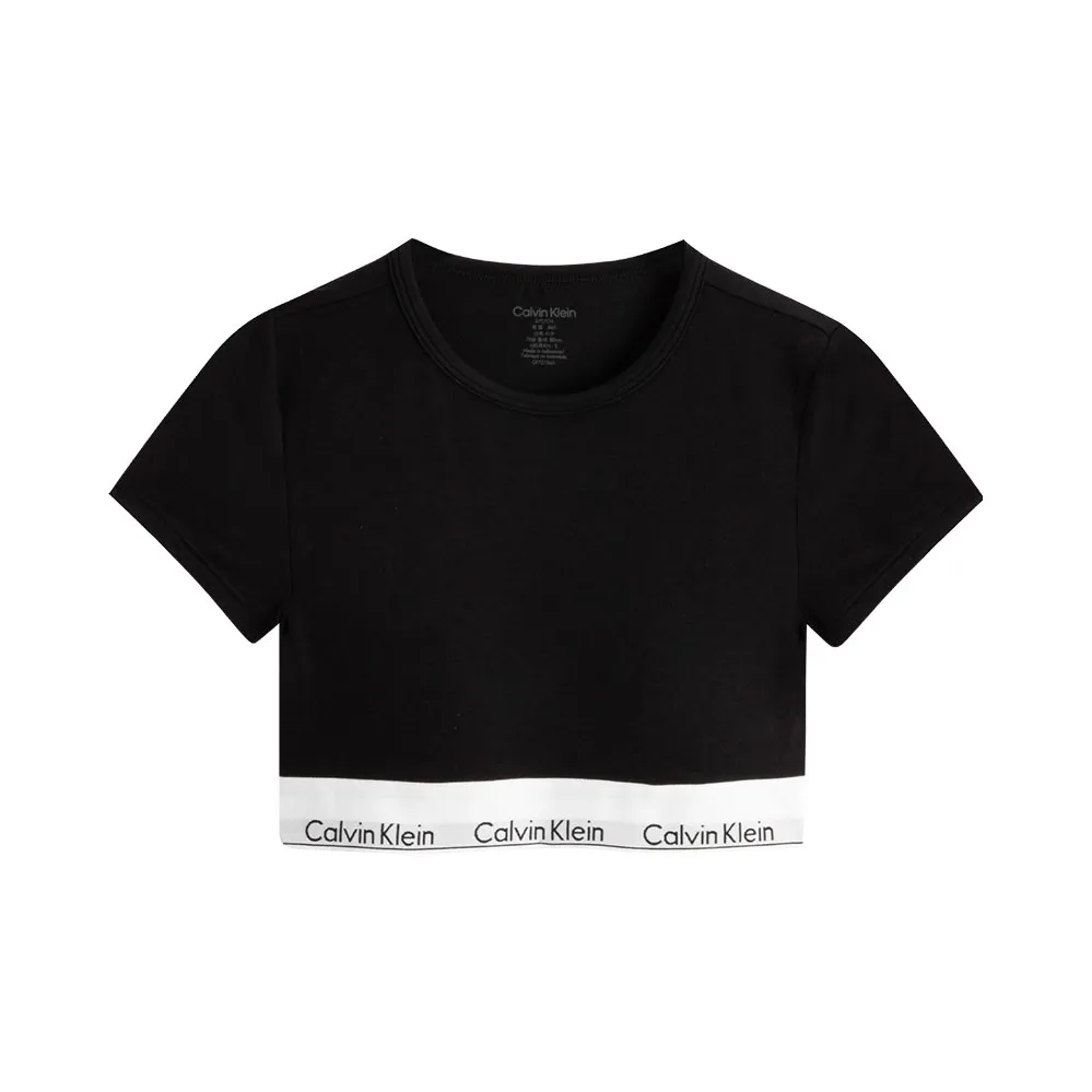 CALVIN KLEIN Modern Gravity Band Bra Women's Space Black