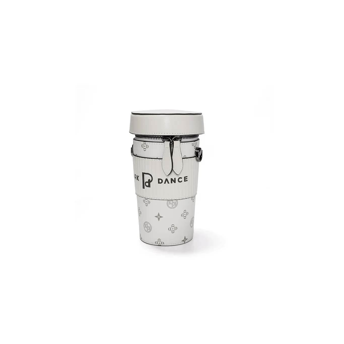 PARK DANCE Сумка через плечо из синтетической кожи стандартная белый светло-коричневый