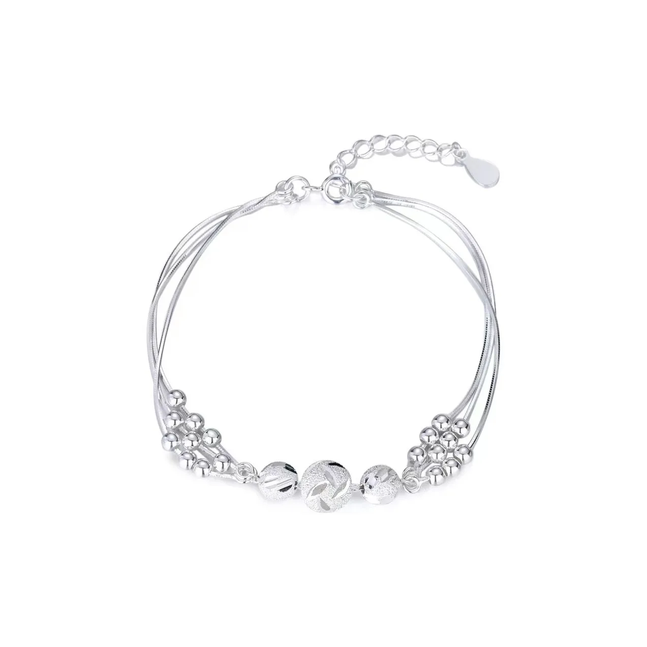 Bao Yi 999 Fine Серебряный Браслеты на щиколотку Женские