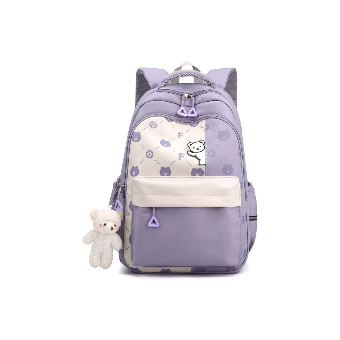 Natural Fish Nylon Backpack Unisex