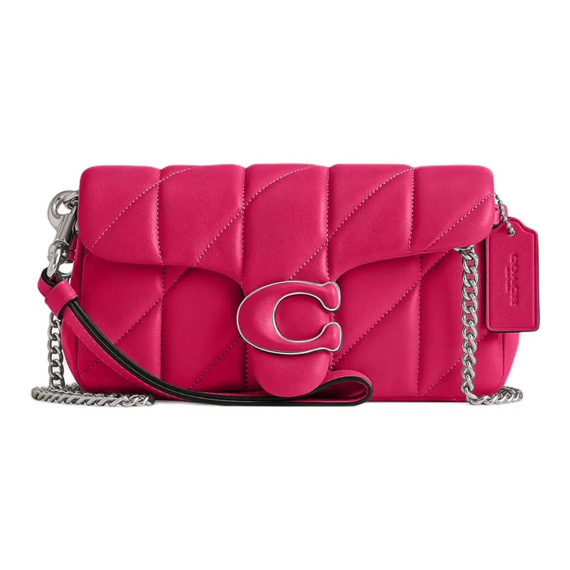 COACH Tabby Напп-Кожа Сумка через плечо Сумка на плечо Женская Питайя