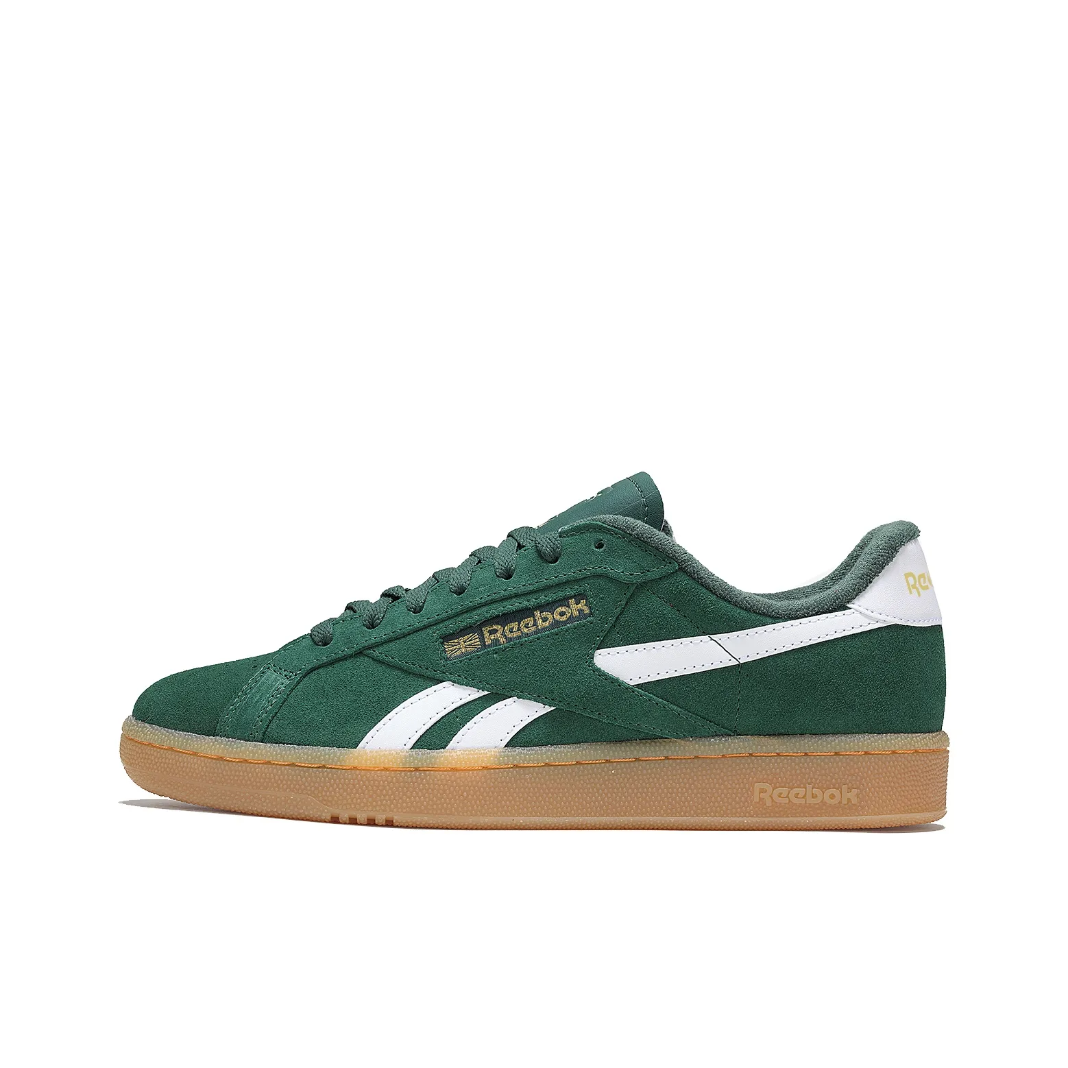 Reebok совместный бренд CLUB C GROUNDS UK Low Топ Скейтборд Кроссовки Унисекс Зеленый