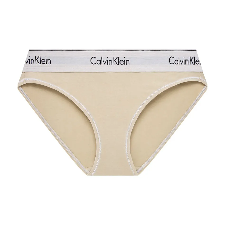 CALVIN KLEIN Modern Gravity Band Underpants Women's 1 Pack Light Apricot