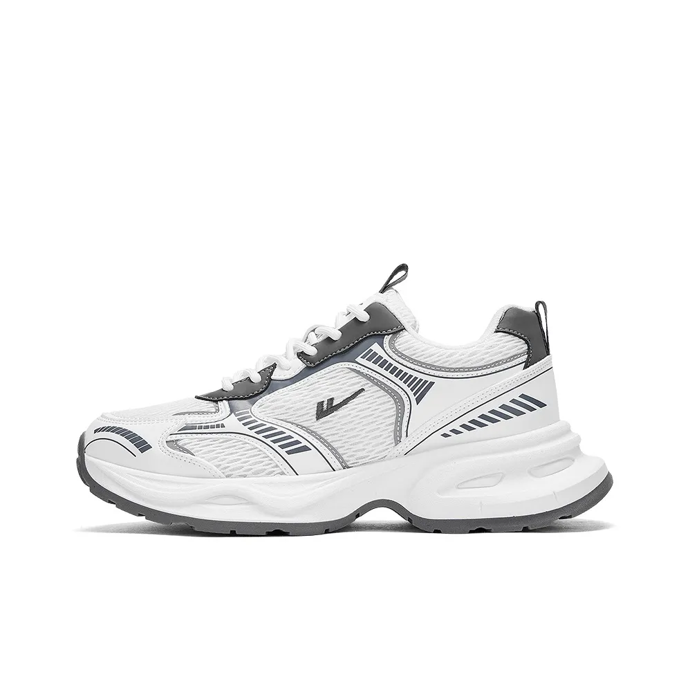 Warrior Platform Comfortable Anti-Slip And Wear-Resistant Breathable Height Increasing Low-Top Chunky Sneakers Men's