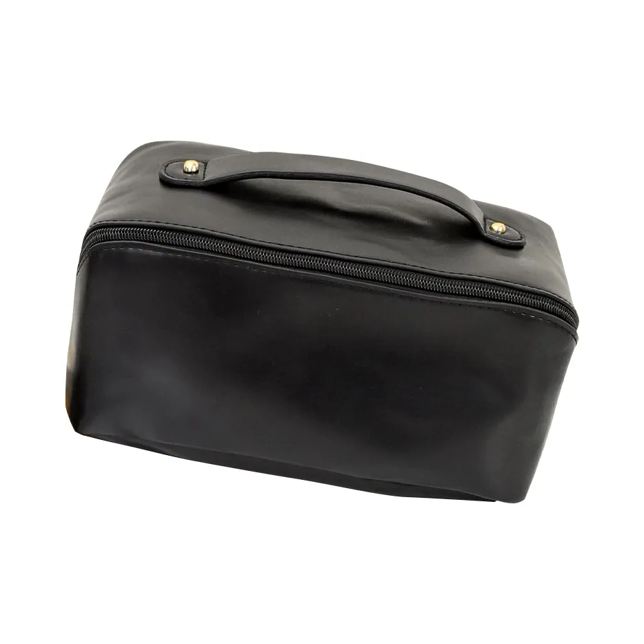 Pre-Loved Horsebit Canvas Shoulder Bag Black