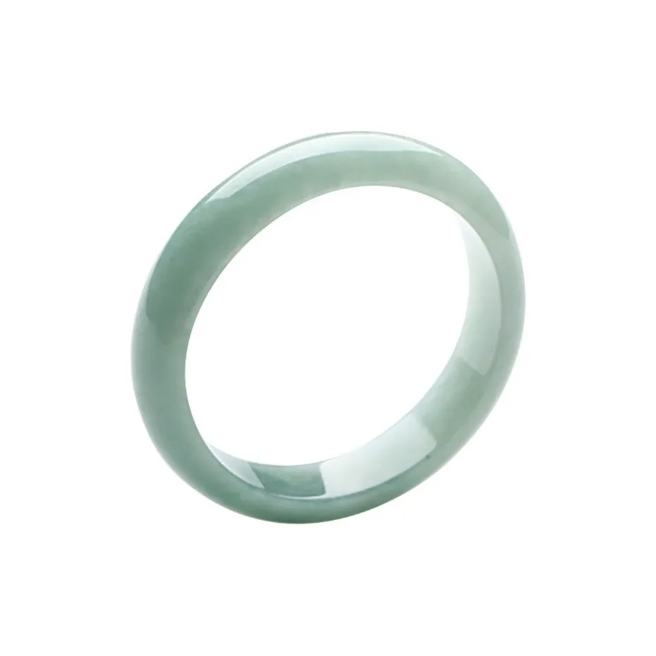 Jing Ruyu Bean Type Jadeite Bangles Women's