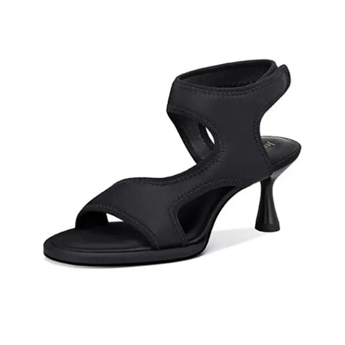 JESSICA SOPHIA One Ремешок Сандалии 6 см Женские Черные