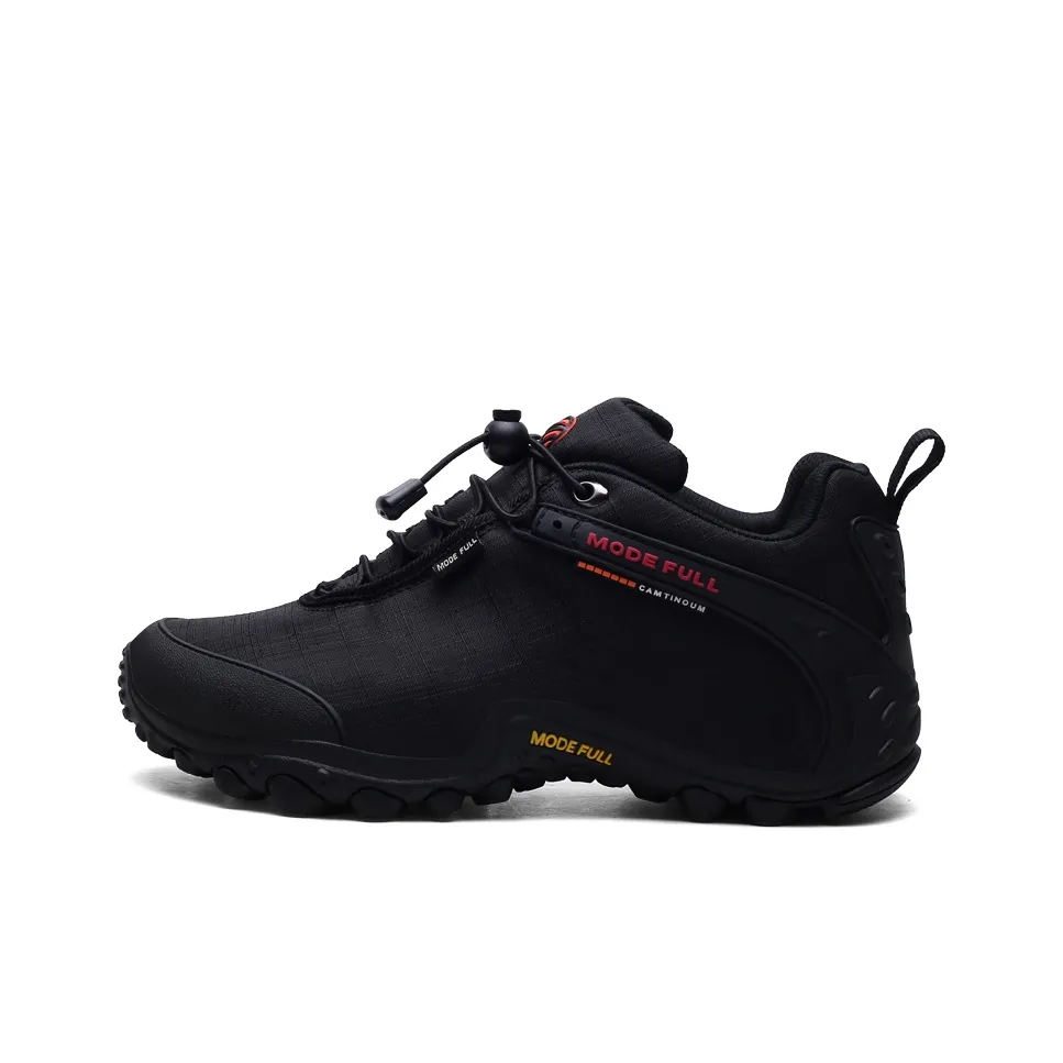 MODE FULL Cushioning Anti Slip Wear Resistant Water Resistant Supportive Impact Resistant Low Top Hiking Shoes Men's