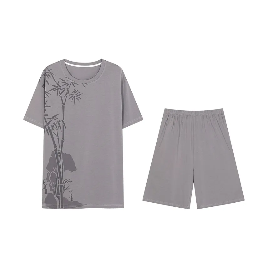 White Ran Пижамный комплект Мужской Светло-Серый