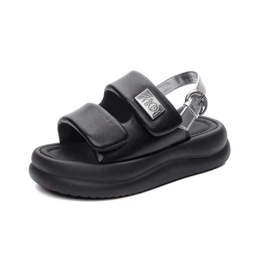 JNLVWA Beach Sandals Women's Black/Beige