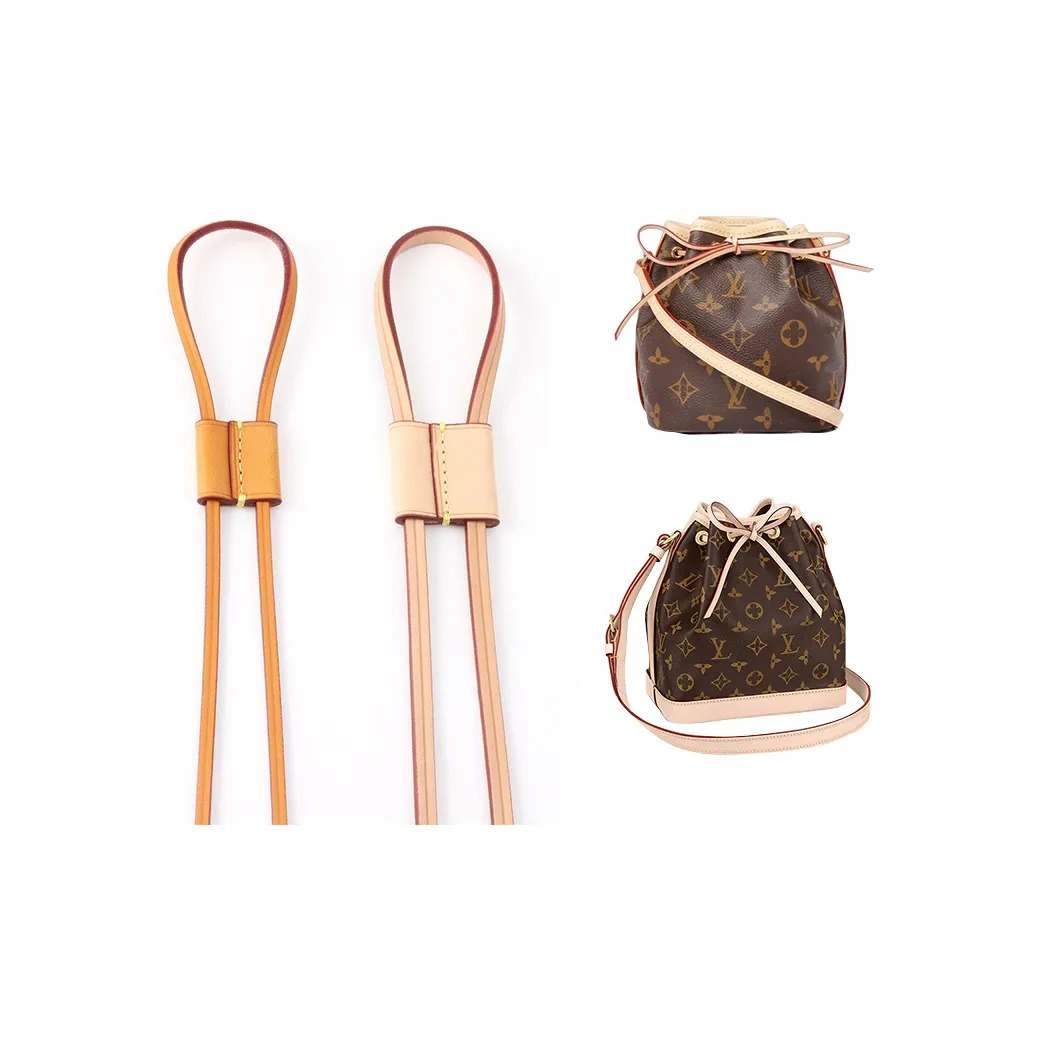 Cow Leather Bag Shoulder Strap Unisex Multicolor