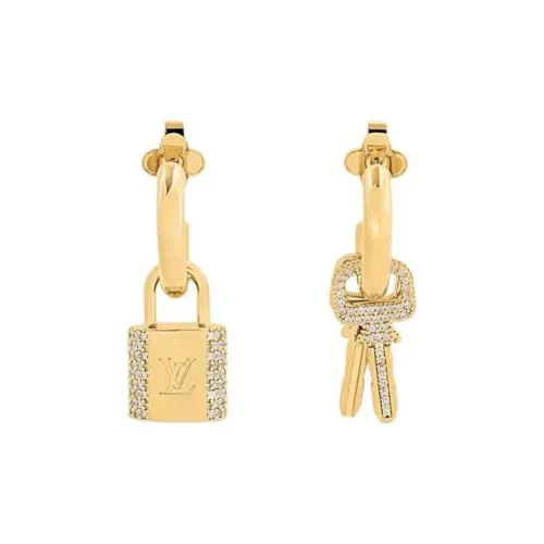 LOUIS VUITTON Металлические серьги женские