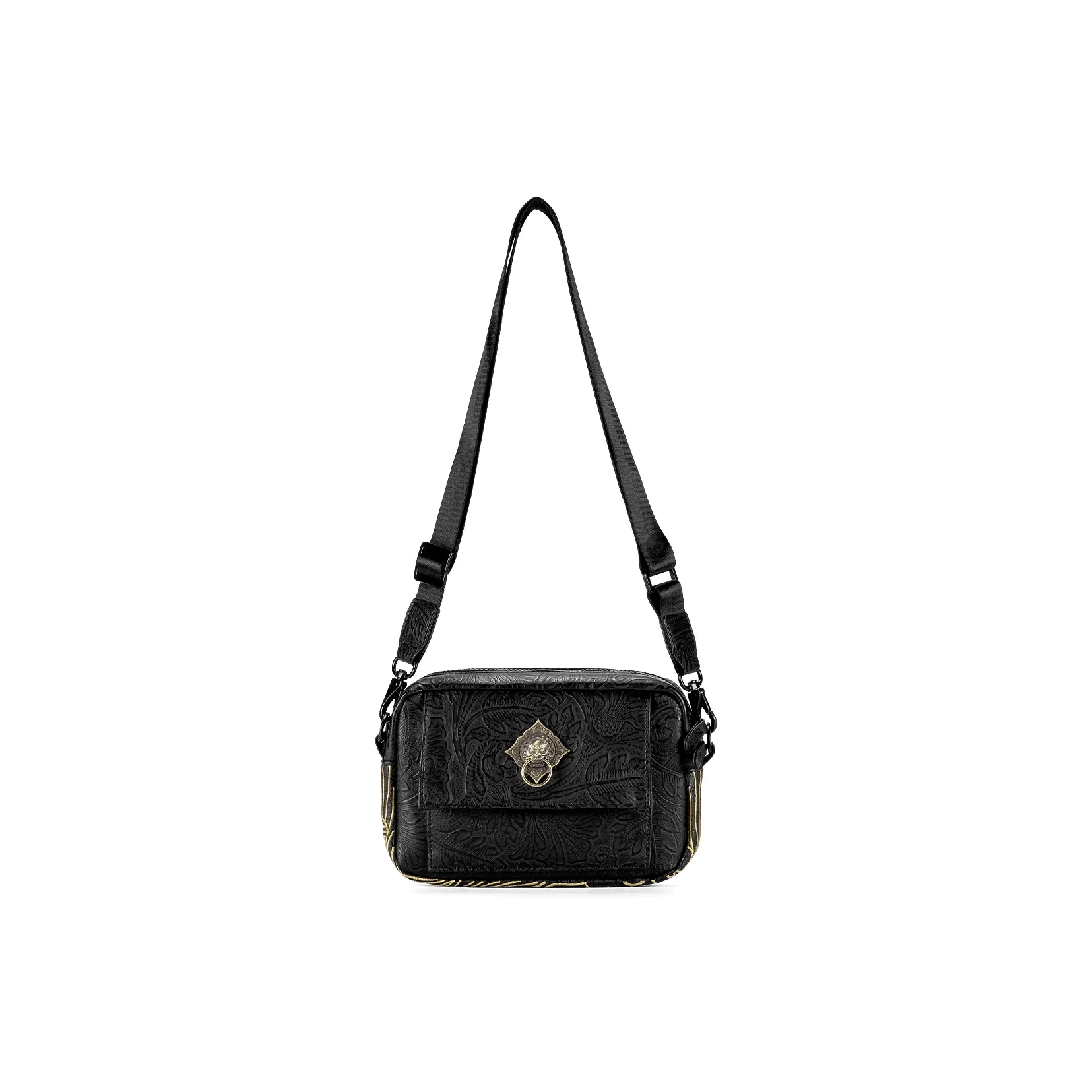 Hatsune Miku Арахисовый Цветочный Маленькая Квадратная Сумка Сумка через плечо Сумка на плечо Унисекс Черный