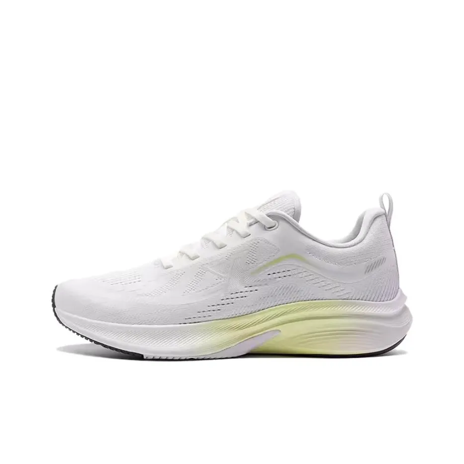 XTEP Running Shoes Women's Low Top Sail White/Soft Purple