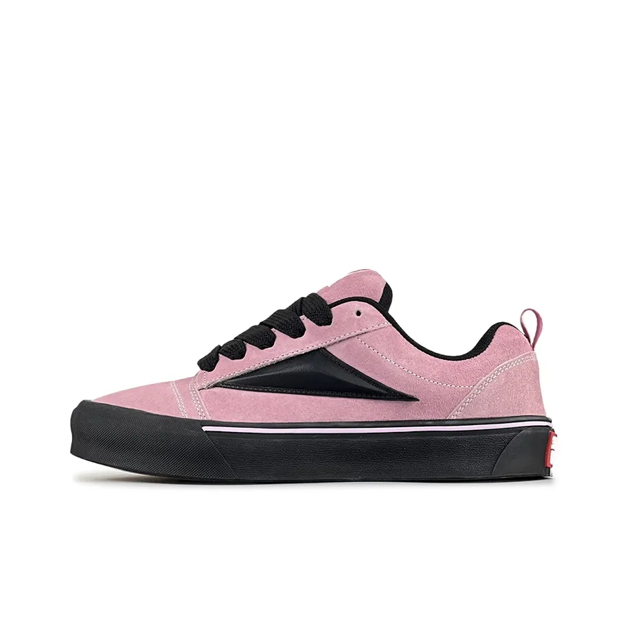 LuzaoT SUPER DRAG Пухлые туфли Slip Resistant Abrasion Resistant Низкий топ Кроссовки для скейтбординга Женские Черный Розовый