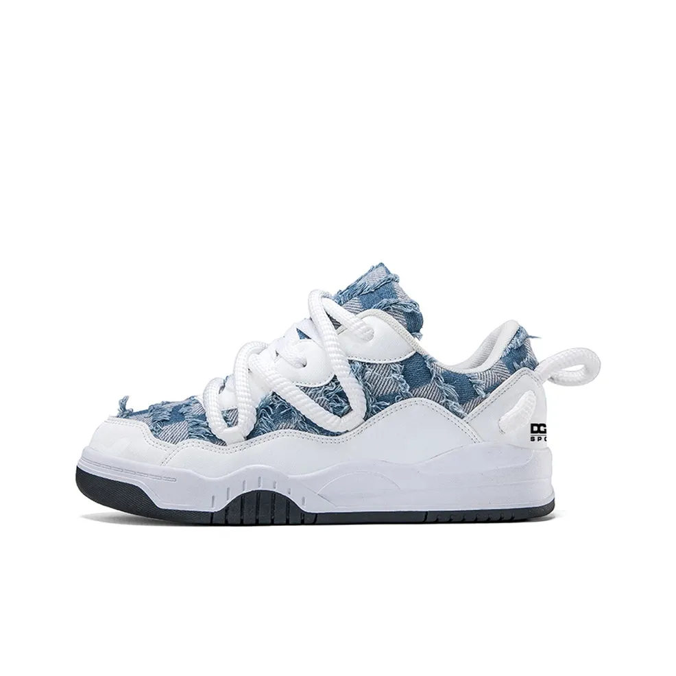DG3T Anti Slip And Wear Resistant Lightweight Height Increasing Low Top Skateboard Shoes Men's
