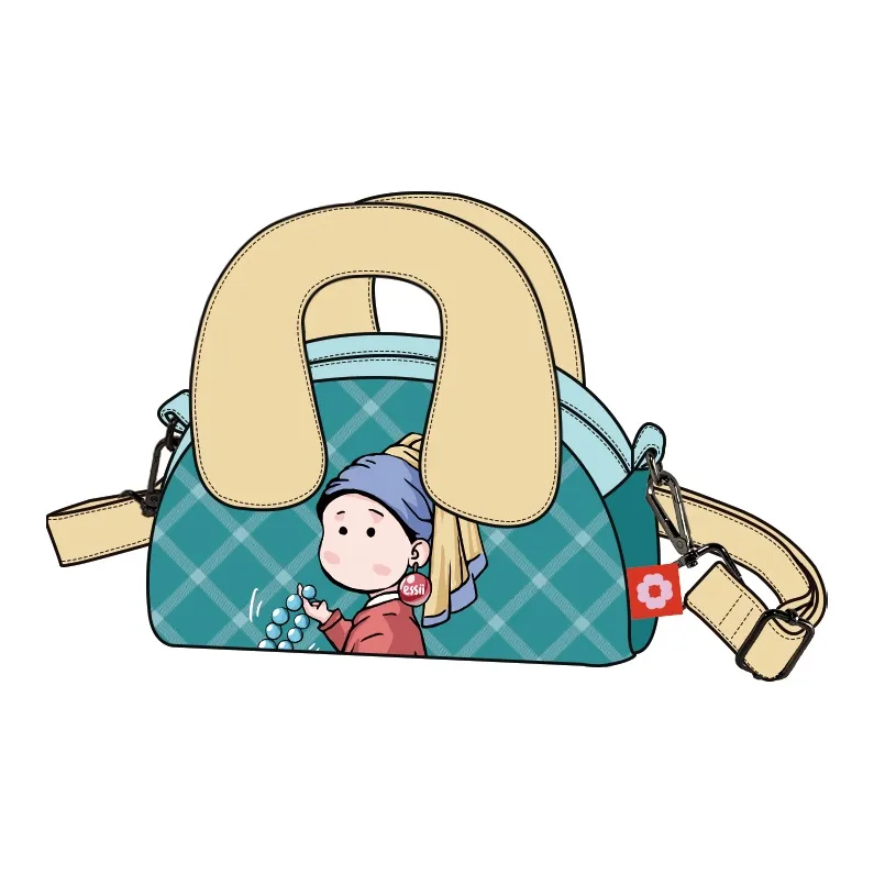 Perfect Styles Ткань Сумка через плечо Сумка Обычная Женская Многоцветная