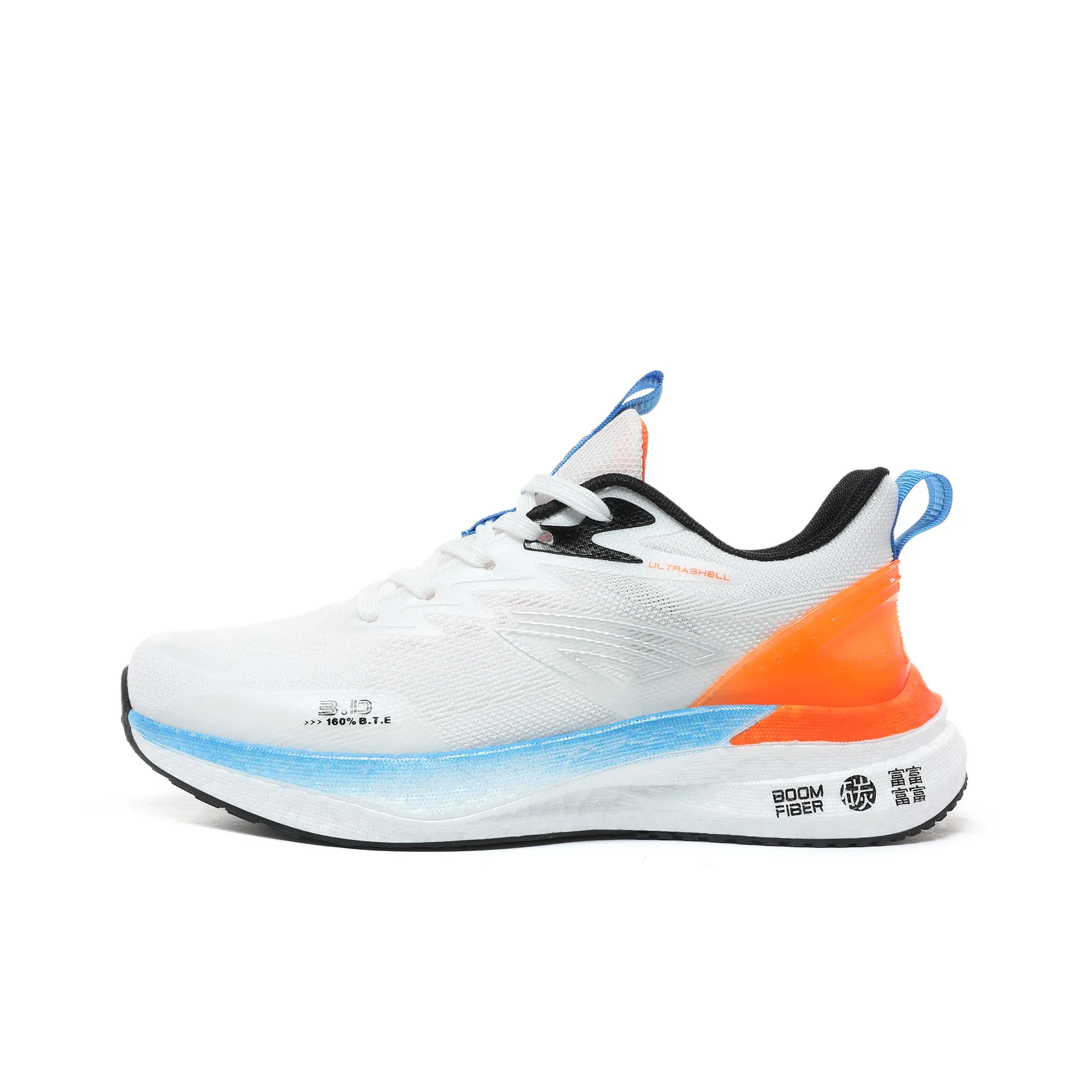 BTE Shock Absorbers Slip Resistant Breathable Low Top Casual Running Shoes Unisex