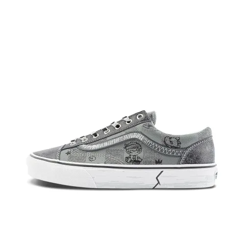 VANS UA STYLE 36 Кроссовки для скейтбординга Низкие Серые Унисекс