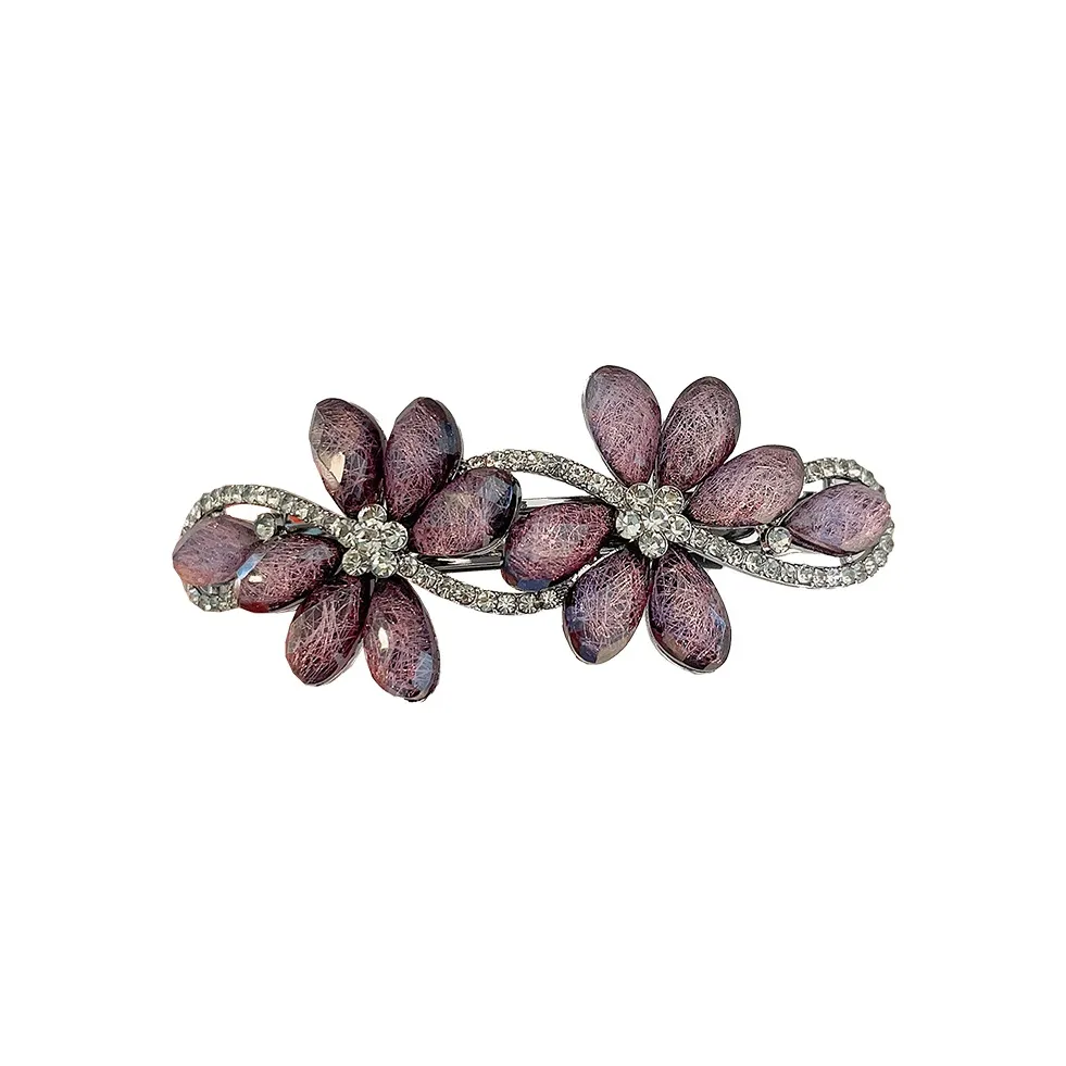 Jiuyi Alloy Fade Resistant Hair Clips Women's Gunmetal Black