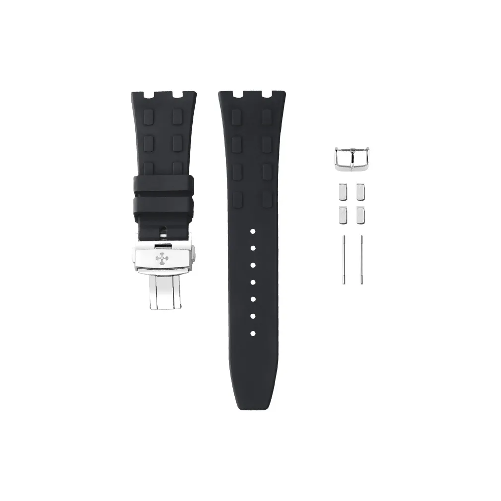 VAGENARI Strap Rolex Compatibility Fluoroelastomer Material