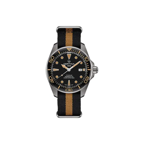 CERTINA Механический Movement Мужские Часы 43mm*11mm*13,1mm Черные