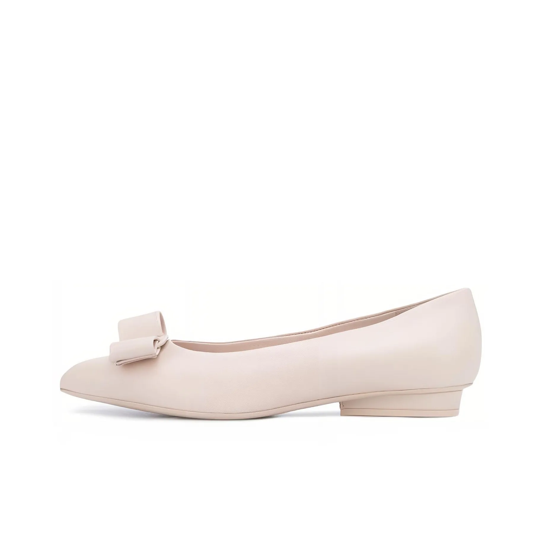 FERRAGAMO Viva Ballet Slip-on Повседневная обувь Женская Белая