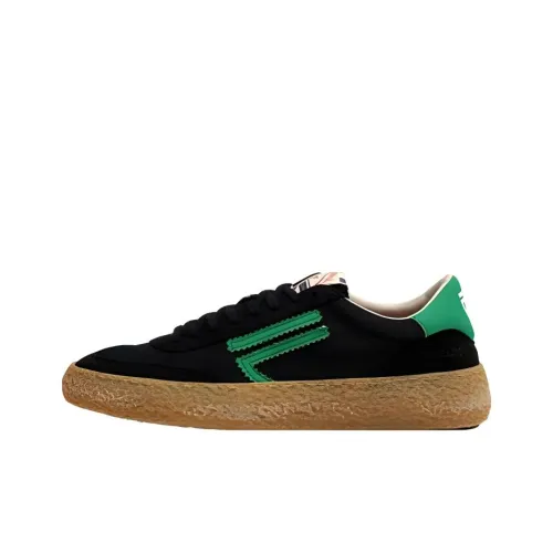 Puraai Кроссовки для скейтбординга Low Top Черный Зеленый Белый Унисекс