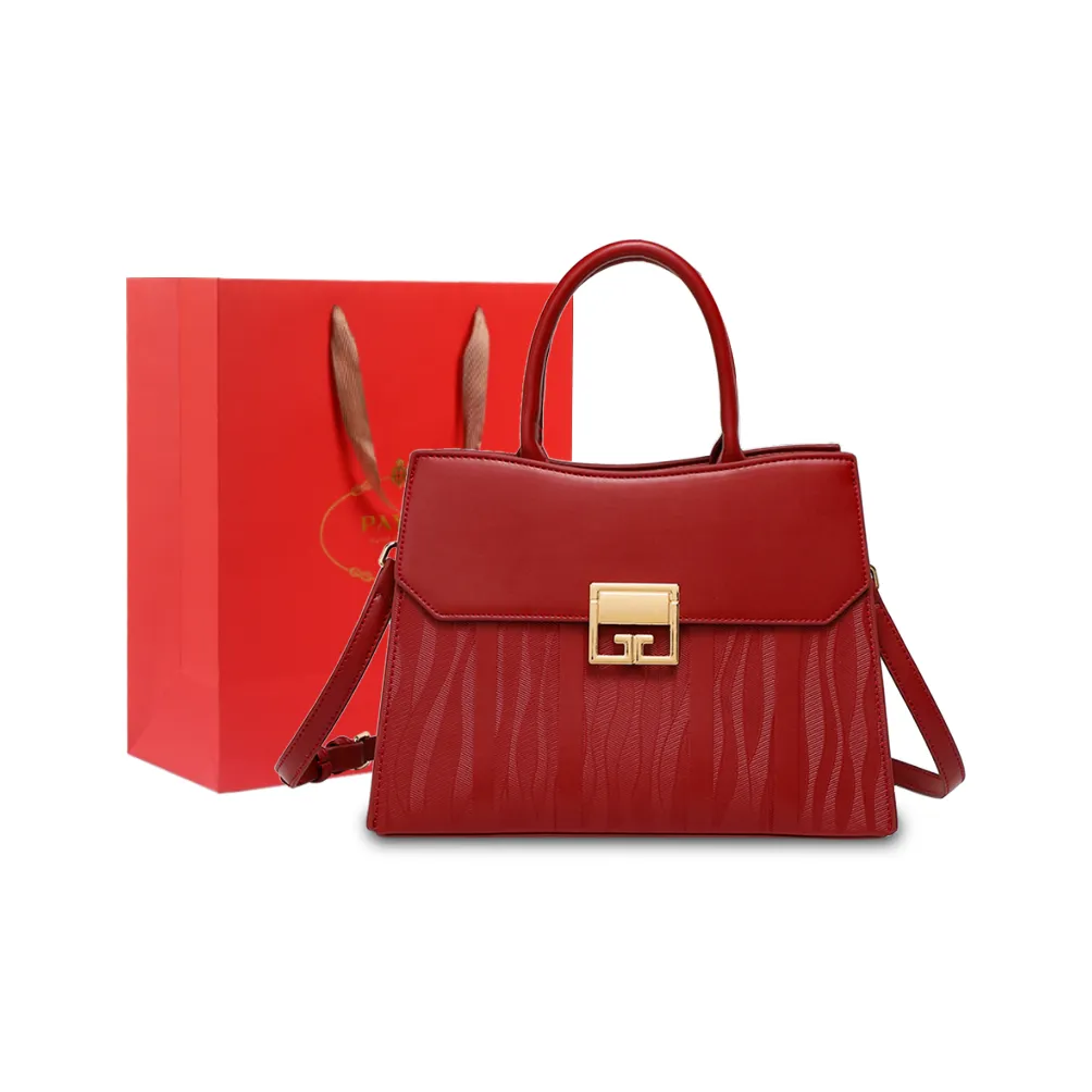 PAYOT Микрофибра Синтетическая Кожа Сумка для свадьбы Сумка через плечо Сумка повседневная Женская Бургунди