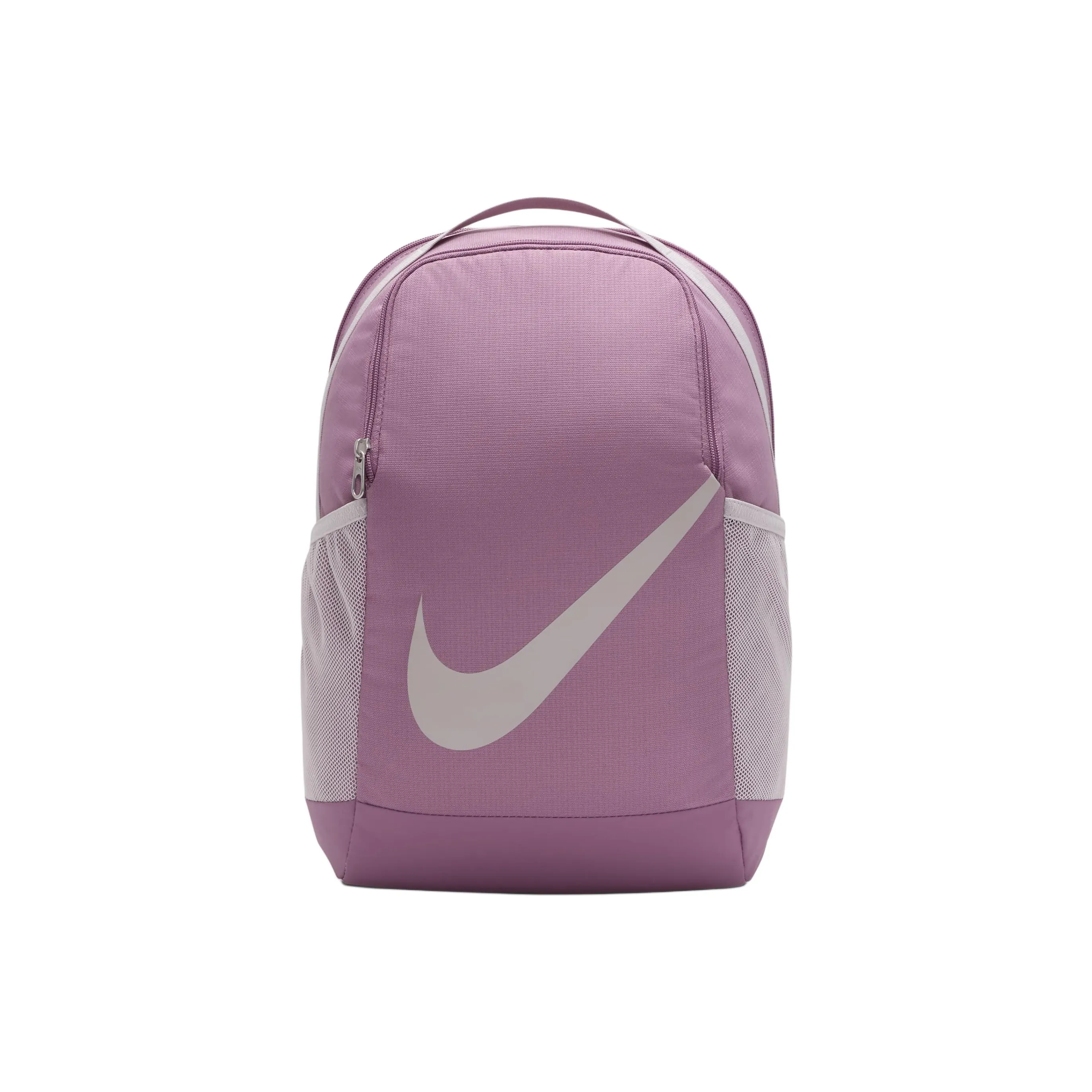 Nike Polyester Backpack Regular Women's Plum Pink & Platinum Purple & Gold Purple