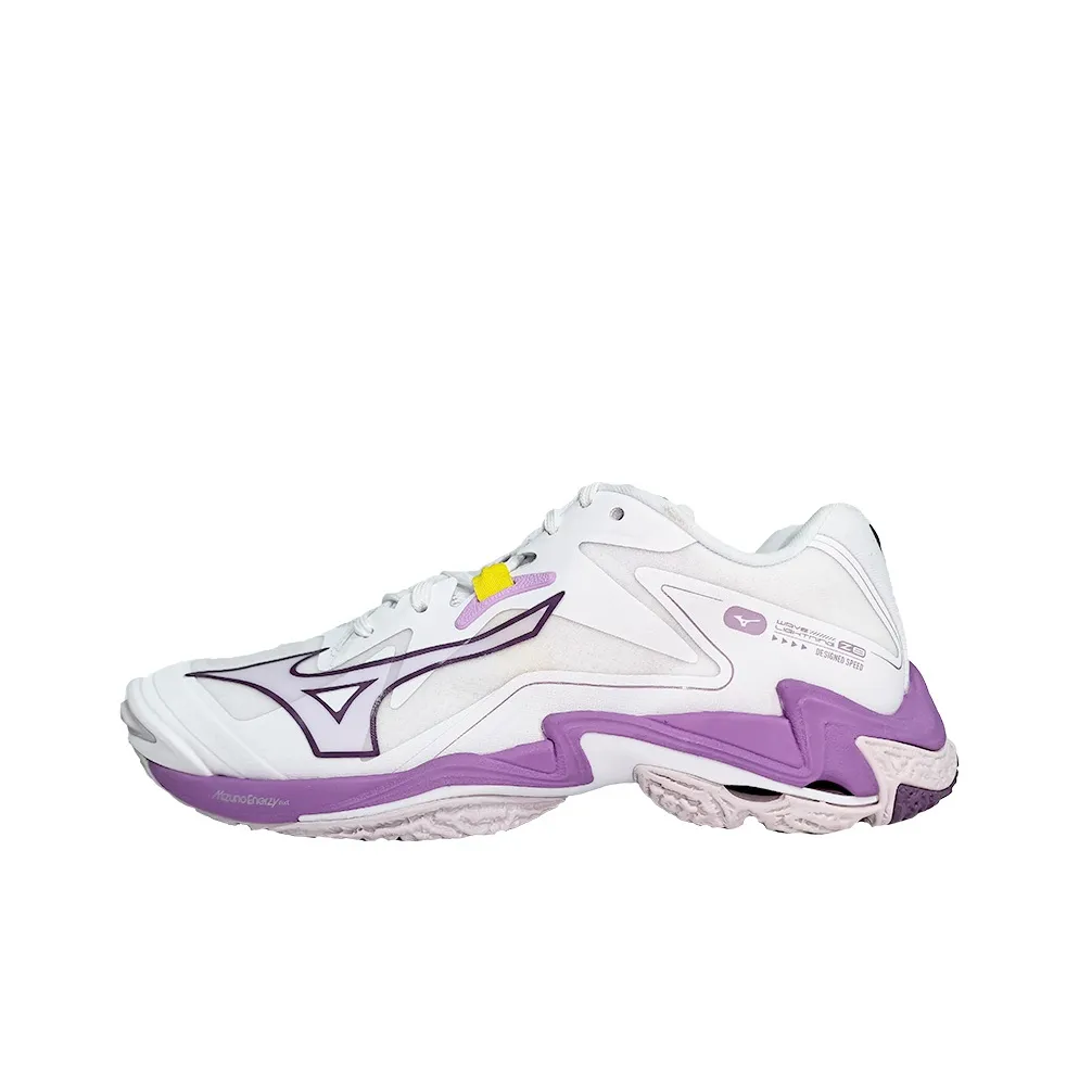 Mizuno Women's Wave Lightning Z8 'White Patrician Purple' Women's