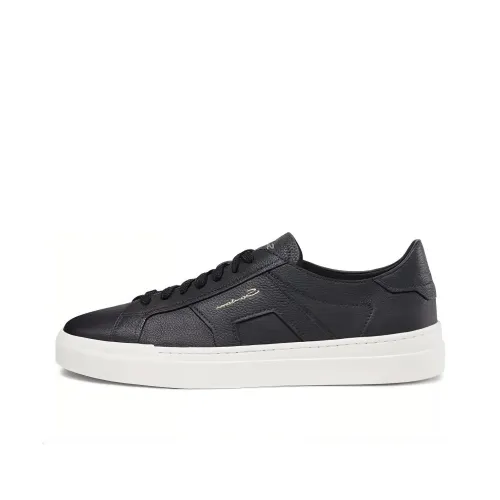 Santoni Кроссовки для скейтбординга Low Top Черные Мужские