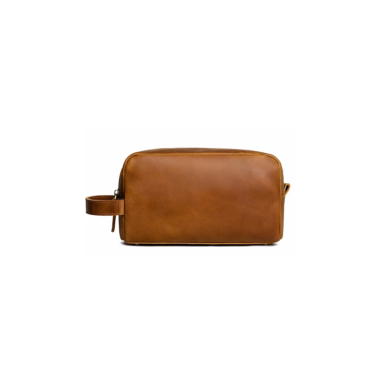 ROSEROOEN Клатч из натуральной коровьей кожи стандартный мужской винтажный коричневый темно-кофейный